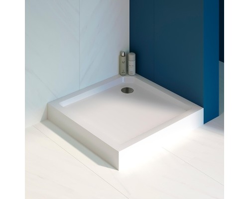 Душевой поддон из стеклокомпозита RGW SMC 90x90 12350199-01 цвет Белый