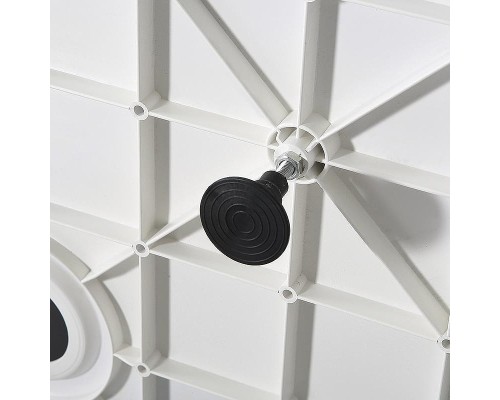 Душевой поддон из стеклокомпозита RGW SMC 80x80 12350488-01 цвет Белый