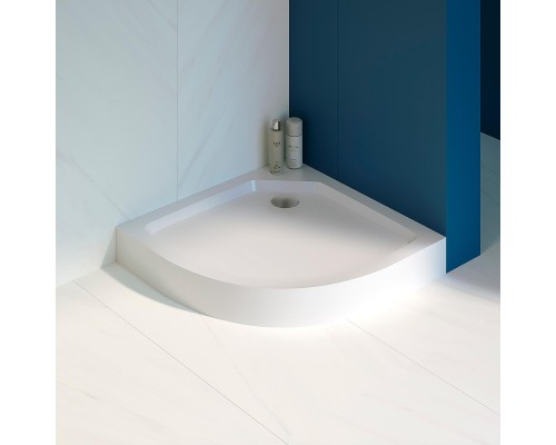 Душевой поддон из стеклокомпозита RGW SMC 90x90 12350499-01 цвет Белый