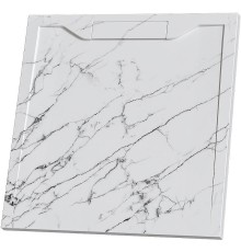 Душевой поддон из искусственного камня RGW STE MB 90x90 52341099-15 Белый мрамор
