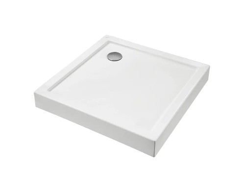 Акриловый поддон для душа Santek Палермо 80х80 1WH302476 цвет Белый