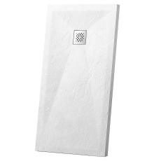 Душевой поддон из искусственного камня Vincea 100x80 VST-4SR8010W Белый матовый