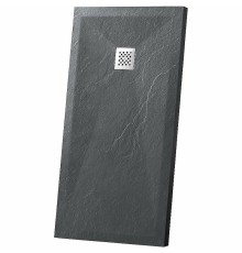 Душевой поддон из искусственного камня Vincea 160x90 VST-4SR9016A Антрацит