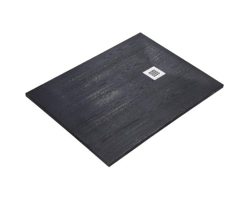 Душевой поддон из искусственного камня WasserKRAFT Dill 120x80 61T06 Черный матовый