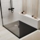 Душевой поддон из искусственного камня WasserKRAFT Dill 120x90 61T07 Черный матовый