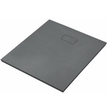 Душевой поддон из стеклопластика WasserKRAFT Elbe 80x80 74T02 Черный матовый