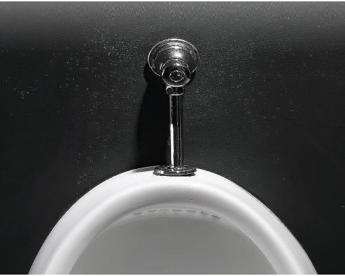 Писсуар CeramaLux X545S с кнопочным механизмом смыва