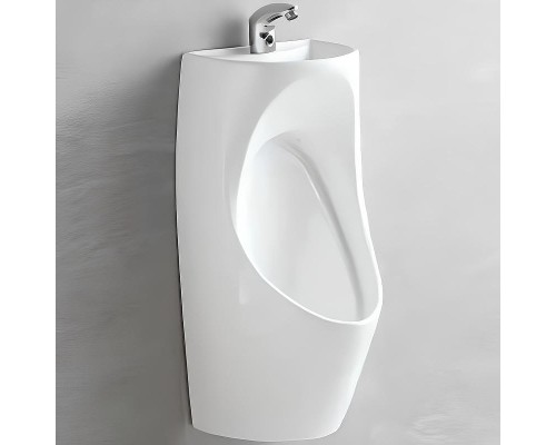 Писсуар CeramaLux X573P подвесной с горизонтальным выпуском