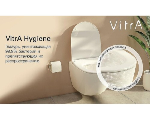 Писсуар Vitra Arkitekt 6201B003-0199 подвесной Белый