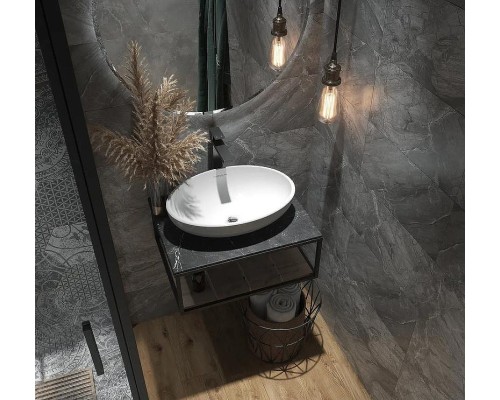 Столешница под раковину 1MarKa Loft 70 Ц0000021560 Черная