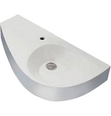 Раковина 1MarKa Элипс Piccolo Polytitan 85 R 07элпк85п цвет Белый