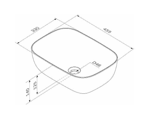 Раковина-чаша AM.PM Func 45 M8FWCC10450WG Белая