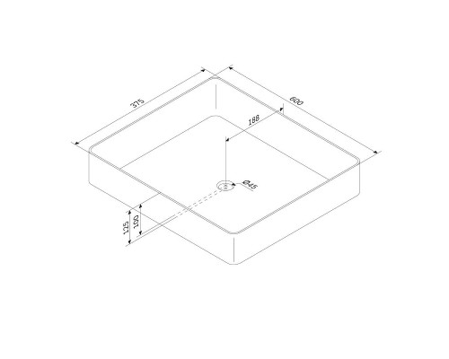 Раковина-чаша AM.PM Func 60 M8FWCC10600WG цвет Белый