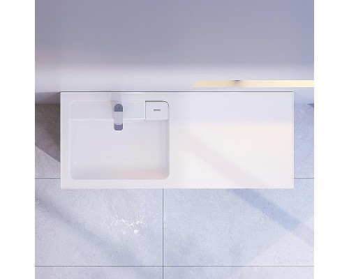 Раковина AM.PM X-Joy 120 L M85AWPL1201WG с местом под стиральную машину Белая