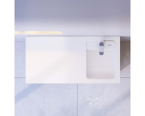 Раковина AM.PM X-Joy 100 R M85AWPR1001WG с местом под стиральную машину Белая