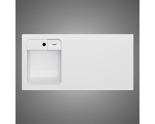 Раковина AM.PM X-Joy 100 L M85AWPL1001WG с местом под стиральную машину Белая