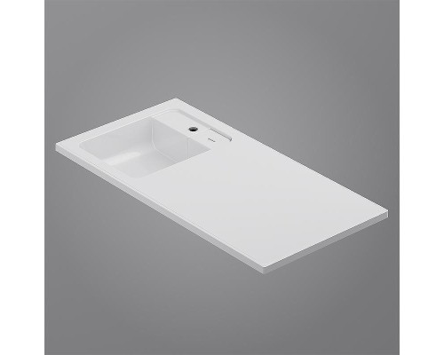 Раковина AM.PM X-Joy 100 L M85AWPL1001WG с местом под стиральную машину Белая