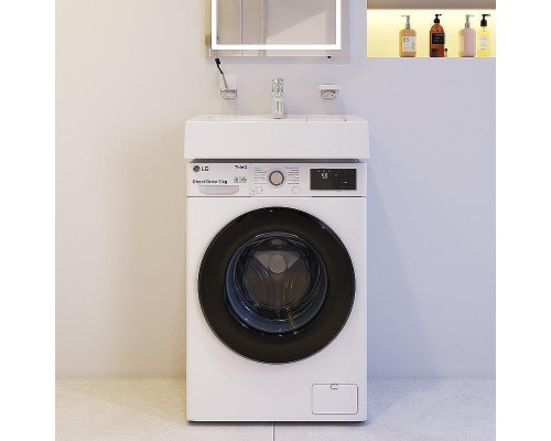 Раковина AM.PM X-Joy 60 M85AWCC0602WG на стиральную машину Белая