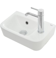 Раковина AQUAme 38 R AQM5006R Белая глянцевая