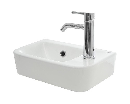 Раковина AQUAme 38 R AQM5006R Белая глянцевая