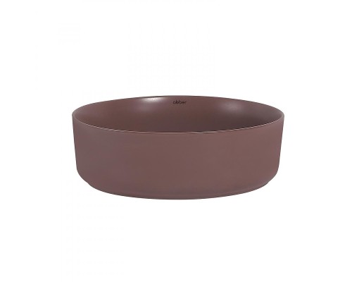 Раковина-чаша Abber Bequem 36 AC2108MC Коричневая матовая
