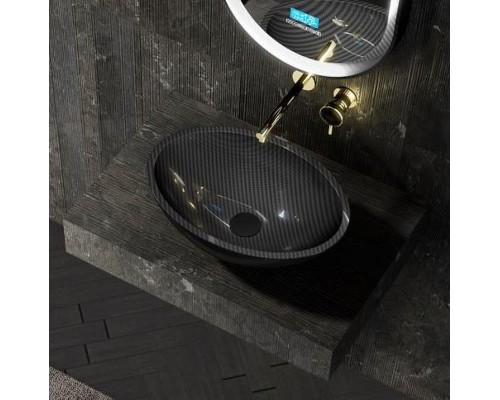 Раковина-чаша Abber Karbon 50 AK2042 Черная