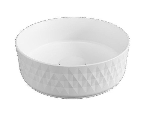 Раковина-чаша Allen Brau Fantasy Romb 36 4.11033.21 Белая матовая