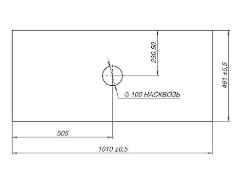 Столешница под раковину Allen Brau Reality 100 1.32025.G Графит