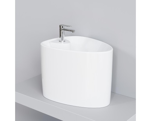 Раковина Ambassador Kingston 58 146T20003 цвет Белый глянцевый