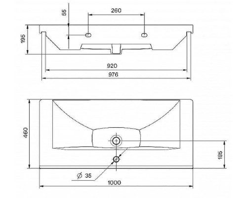 Раковина Aquaton Santek Миранда 100 1WH302249 Белая