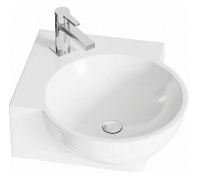 Раковина Aqwella Дельта 45 4640021061435 угловая Белая