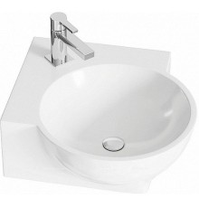 Раковина Aqwella Дельта 45 4640021061435 угловая Белая