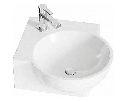 Раковина Aqwella Дельта 45 4640021061435 угловая Белая