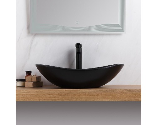 Раковина-чаша BelBagno 60 BB1404-H301 Черная матовая