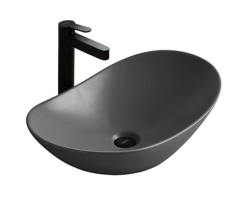 Раковина-чаша BelBagno 60 BB1404-H311 Серая матовая