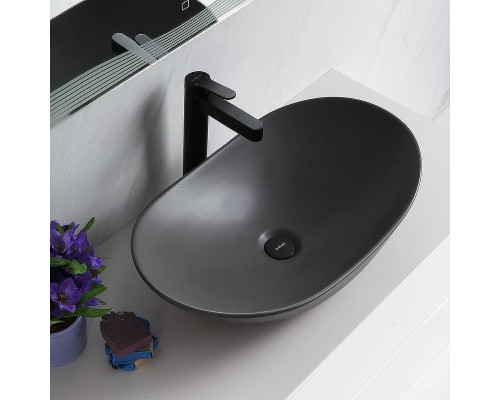 Раковина-чаша BelBagno 60 BB1404-H311 Серая матовая