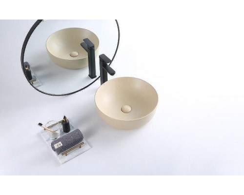 Раковина-чаша BelBagno 41 BB1315-H316 Бежевая матовая