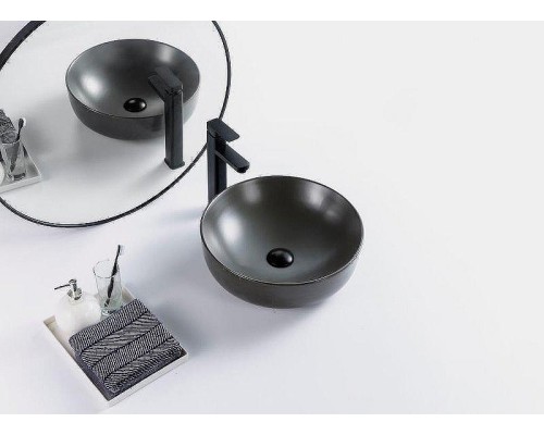 Раковина-чаша BelBagno 41 BB1315-H311 Серая матовая