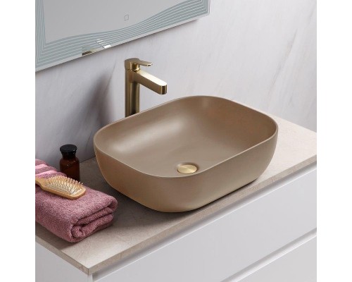 Раковина-чаша BelBagno 50 BB1302-H316 Бежевая матовая