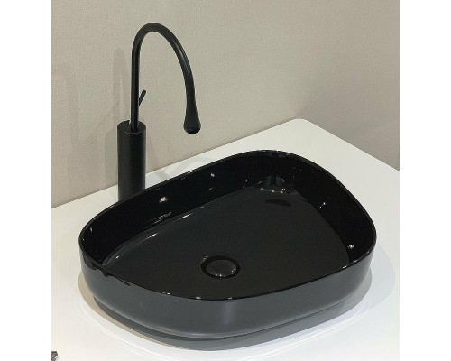 Раковина-чаша BelBagno 55 BB1435-NERO Черная