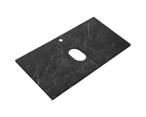 Столешница под раковину BelBagno 80 KEP-80-MNO Marmo Nero Opaco