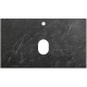 Столешница под раковину BelBagno 80 KEP-80-MNO Marmo Nero Opaco