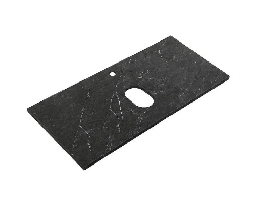 Столешница под раковину BelBagno 100 KEP-100-MNO Marmo Nero Opaco