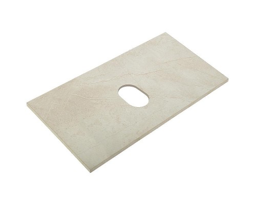 Столешница под раковину BelBagno 80 KEP-80-MCO-W0 Marmo Crema Opaco
