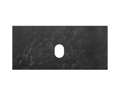 Столешница под раковину BelBagno 100 KEP-100-MNO-W0 Marmo Nero Opaco