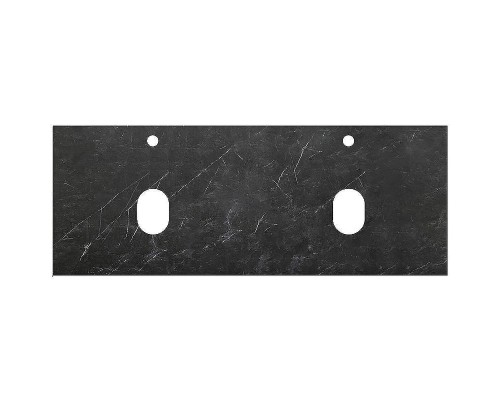 Столешница под раковину BelBagno 120 KEP-120-2-MNO Marmo Nero Opaco