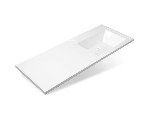 Раковина Brevita Эстет Даллас 120 R ФР-00001528 с местом под стиральную машину Белая