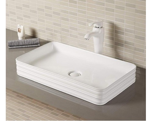 Раковина-чаша CeramaLux 65 W1531 (D1408) Белая