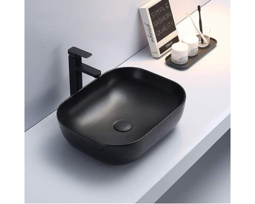 Раковина-чаша CeramaLux 49 78104MB Черная матовая