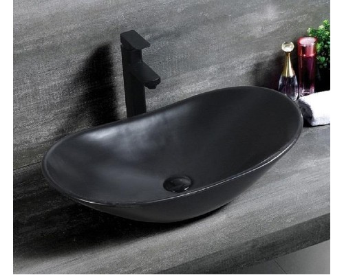 Раковина-чаша CeramaLux 61 7811AMB Черная матовая